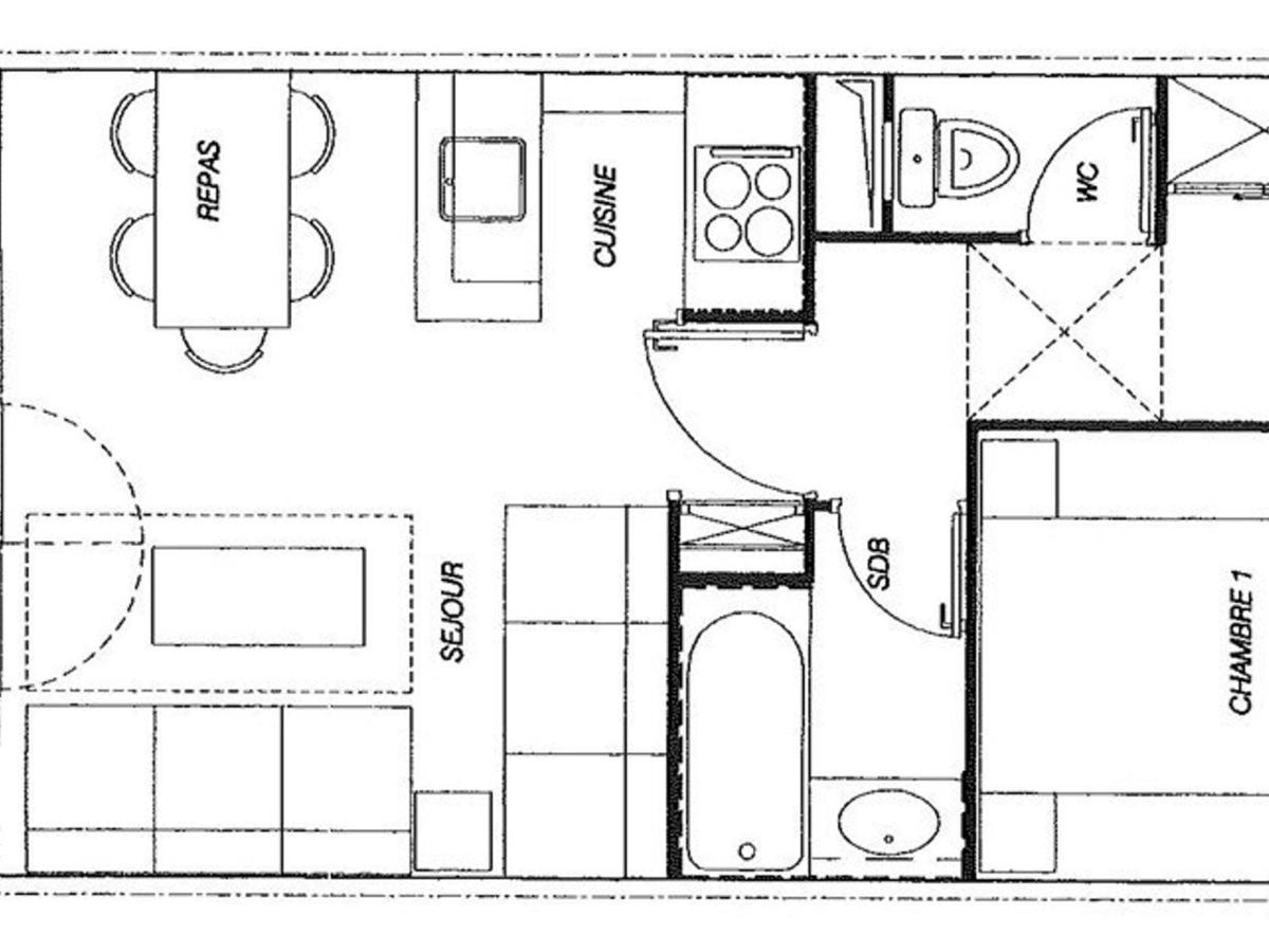 Appartement Valmorel, 2 Pieces, 5 Personnes - Fr-1-291-773 Exterior photo